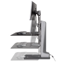 Winston-E Workstation Dual - Height Adjustment Range