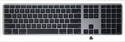 USB-C Wireless Aluminum Keyboard - Space Gray