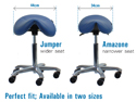 Score Saddle Dimensions Comparison